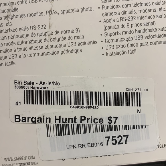 Serial cable adapter - Picture 2 of 2